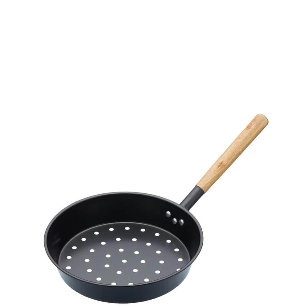 KitchenCraft Carbon Steel Chestnut Pan